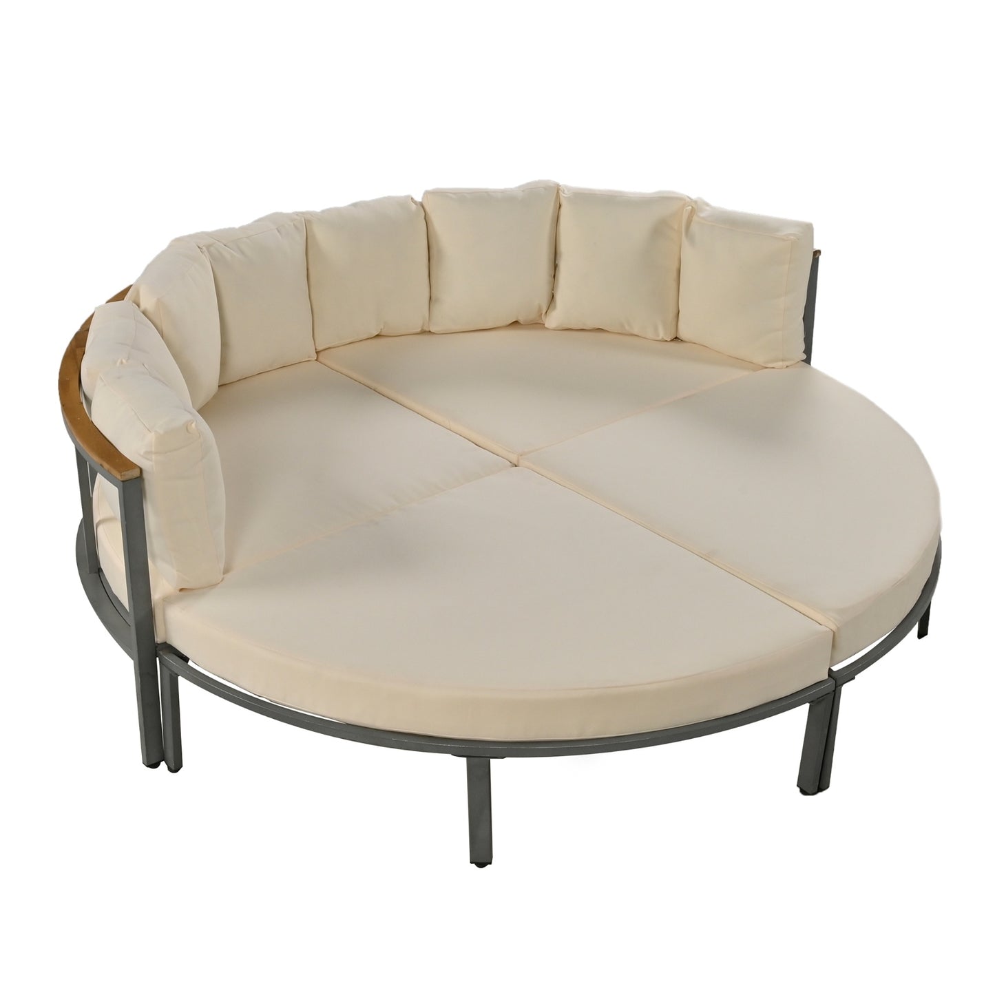 Viva Outdoor Living Collection: Metro U-Shaped Courtyard Set