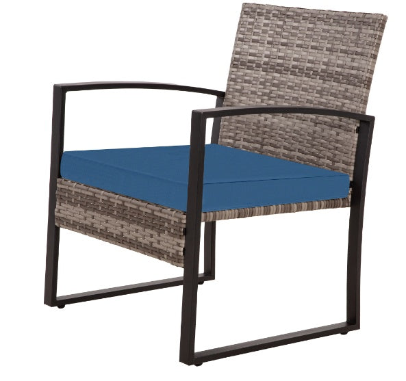Luxury Grey Rattan Sofa | Elegant Outdoor & Indoor Seating
