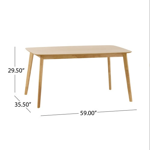 Aria Walnut Dining Table