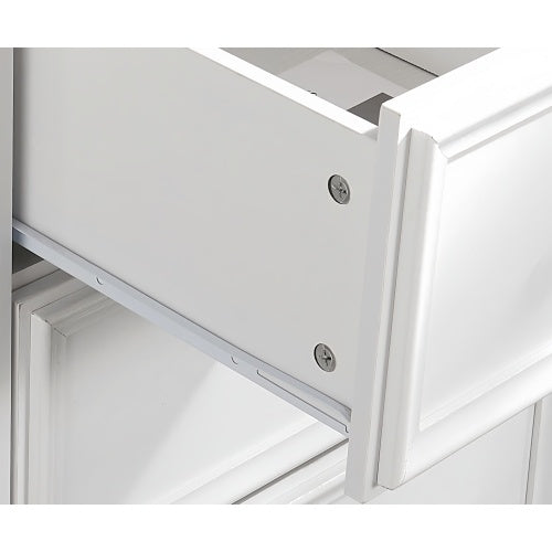 Viva Elite Luminara 7-Drawer Fiberboard Vanity Collection - The Future of Streamlined Elegance