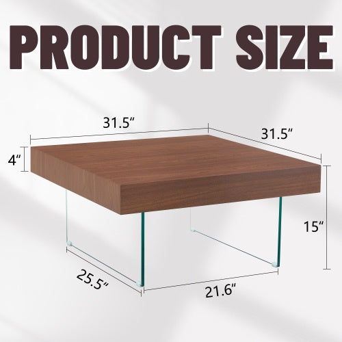 Viva Elite Walnut Marcel Coffee Table – The Future of Minimalist Luxury