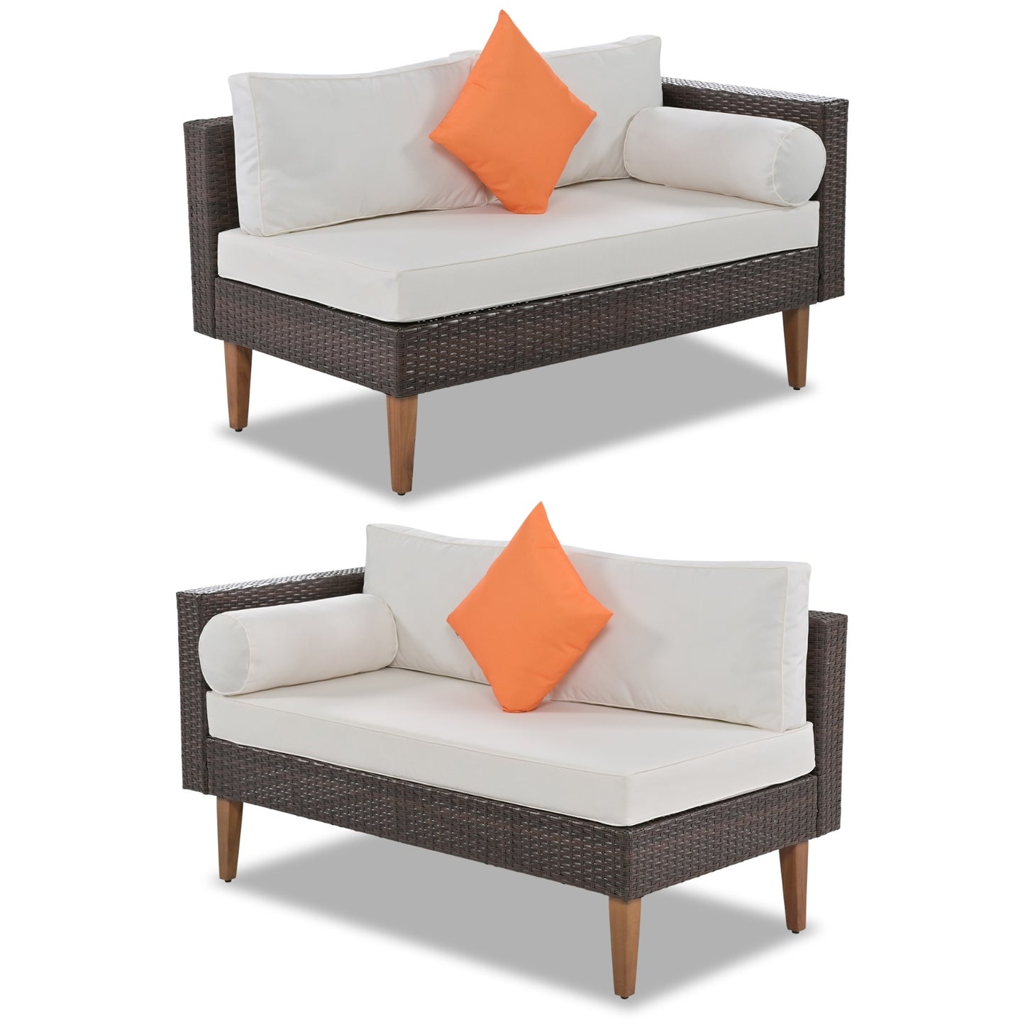 🏡 Viva Solstice™ 4-Piece Outdoor Wicker Sofa Set – Where Modern Comfort Meets Outdoor Elegance