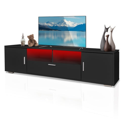 Viva AV Luxe Collection: Modern LED TV Stand for 75″ TVs