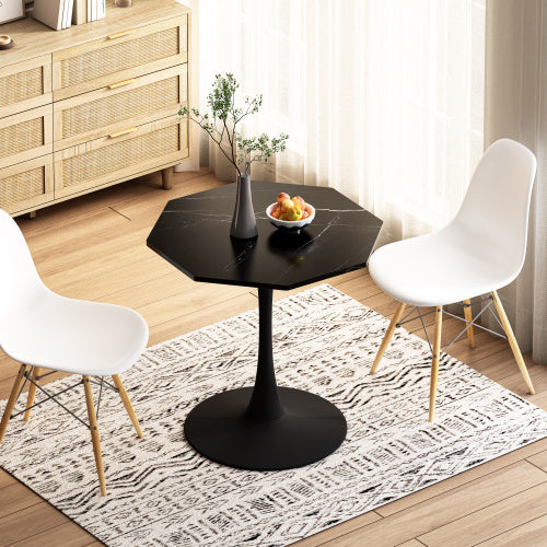 Viva Luxe Living Collection: Modern Octagonal Coffee Table