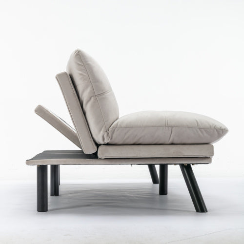 Viva Élan Cream Convertible Folding Sofa Bed