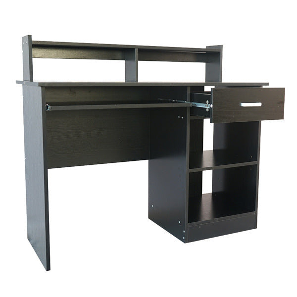 Viva WorkSmart Collection – 110x50x94cm Computer Desk with Drawer & Keyboard Tray