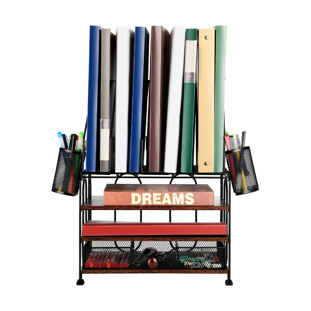 Simple Three-tier Vertical Rack. It Can Subtly Change The Corner Of The Living Room. It Can Sort And Store Debris In An Orderly Manner, Making Better Use Of Space