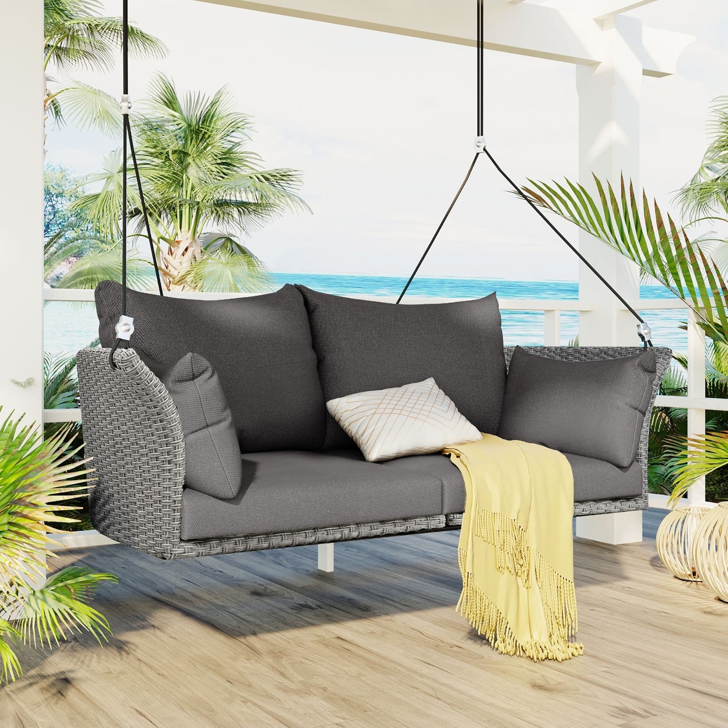 Viva Riviera Collection: The Capri Duo Hanging Swing Seat