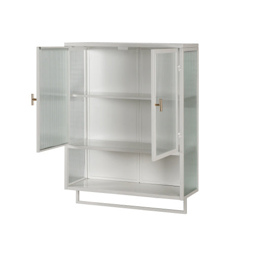 Viva Smart Storage Collection: Modern Double Door Wall Cabinet