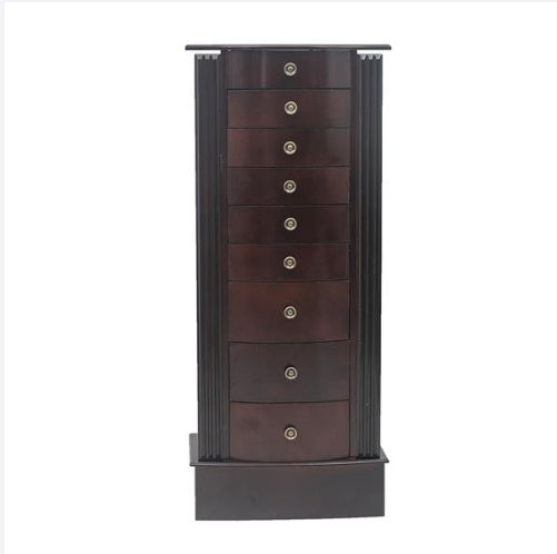 Viva Elite Grandeur Wooden Floor-Standing Jewelry Mirror Cabinet – The Future of Majestic Storage