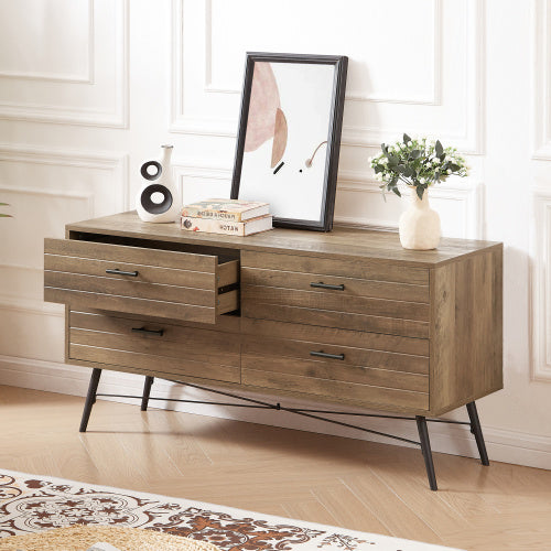 📺 Viva Harmony™ 4-Drawer TV Cabinet – Where Functionality Meets Modern Elegance