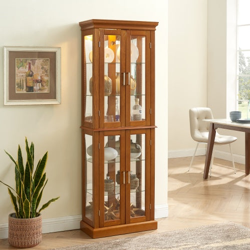 Viva Smart Living Collection: The Celeste Curio Display Cabinet