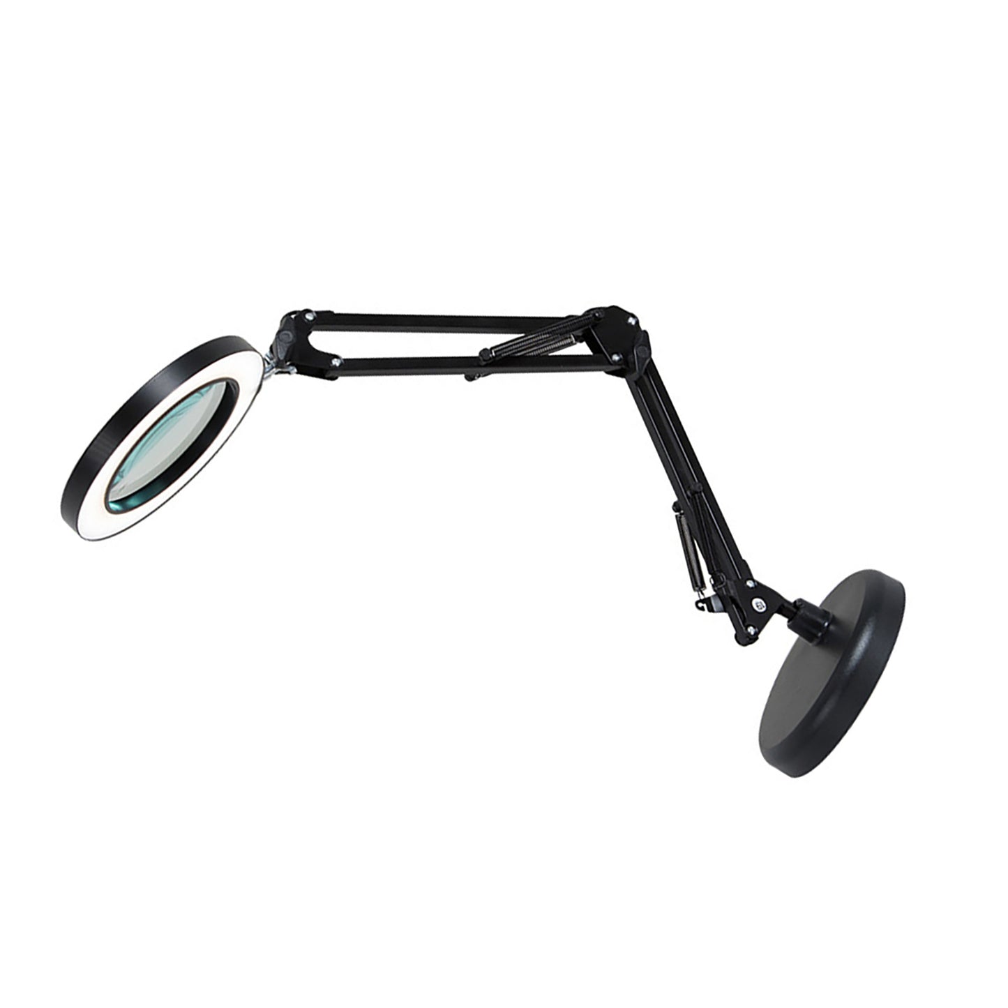 Premium LED Magnifying Glass Lamp β Adjustable Brightness, Foldable, USB-Powered