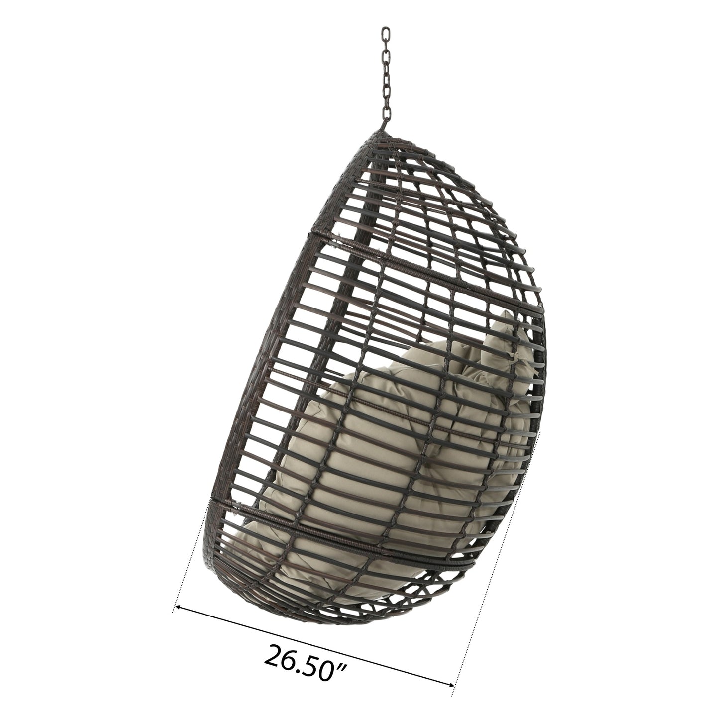 Elegant Hanging Basket in Brown – Perfect for Indoor & Outdoor Decor