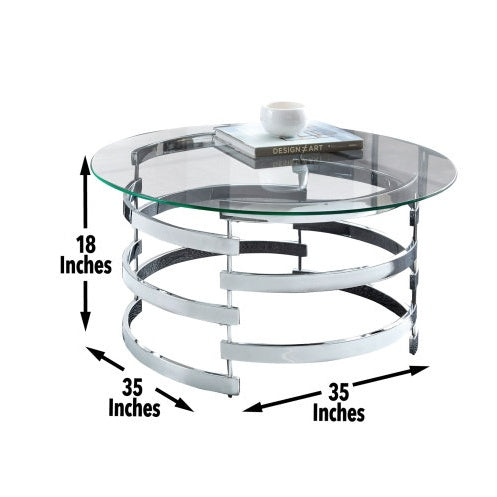 Viva Elite Tayside Gray Coffee Table – The Future of Contemporary Sophistication