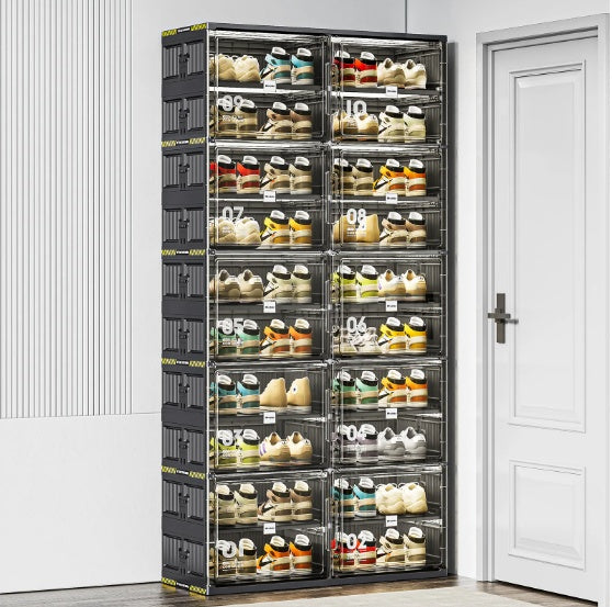 Premium Stackable Shoe Storage Cabinet – Sleek & Smart Organization for Your Home