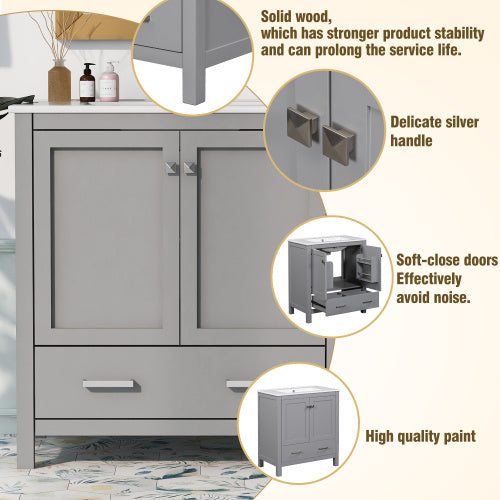 Viva Lune Bathroom Vanity – Sophistication Beneath the Surface