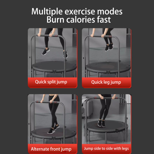 Viva Essentials: 40-Inch Mini Sports Trampoline – Jumpstart Your Smart Fitness Journey
