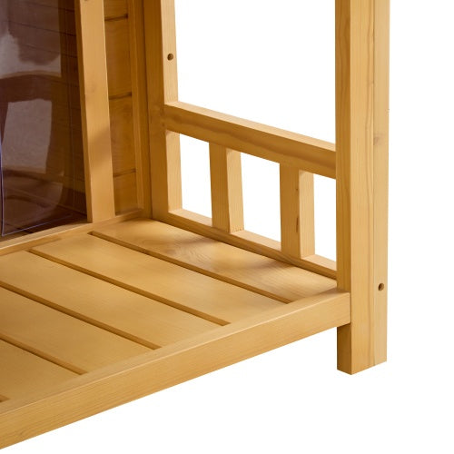 Viva Sylvan Lodge Collection: Viva Sylvan Lodge Raised Dog Kennel