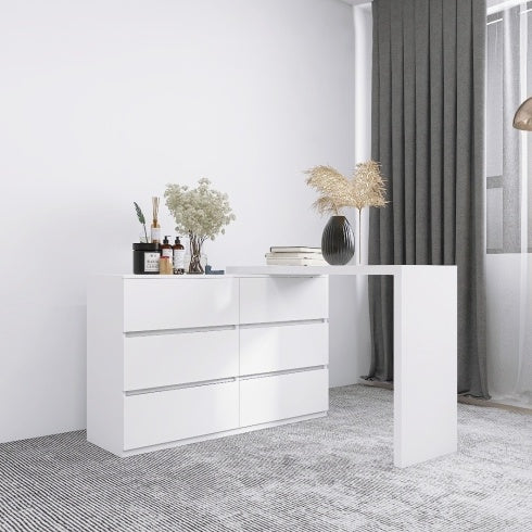 Modern 6-Drawer Chest - Stylish & Functional Storage Solution