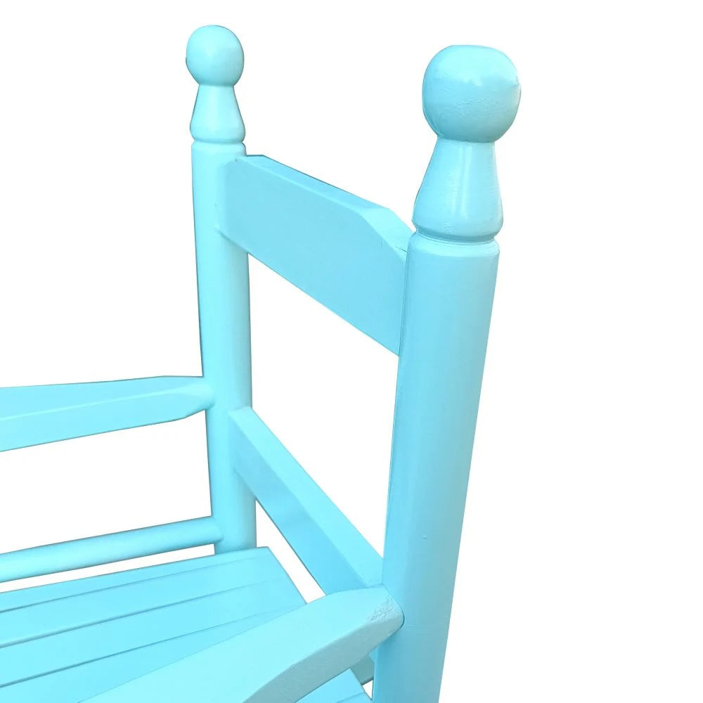 Viva Sprout Light Blue Children’s Rocking Oak Chair