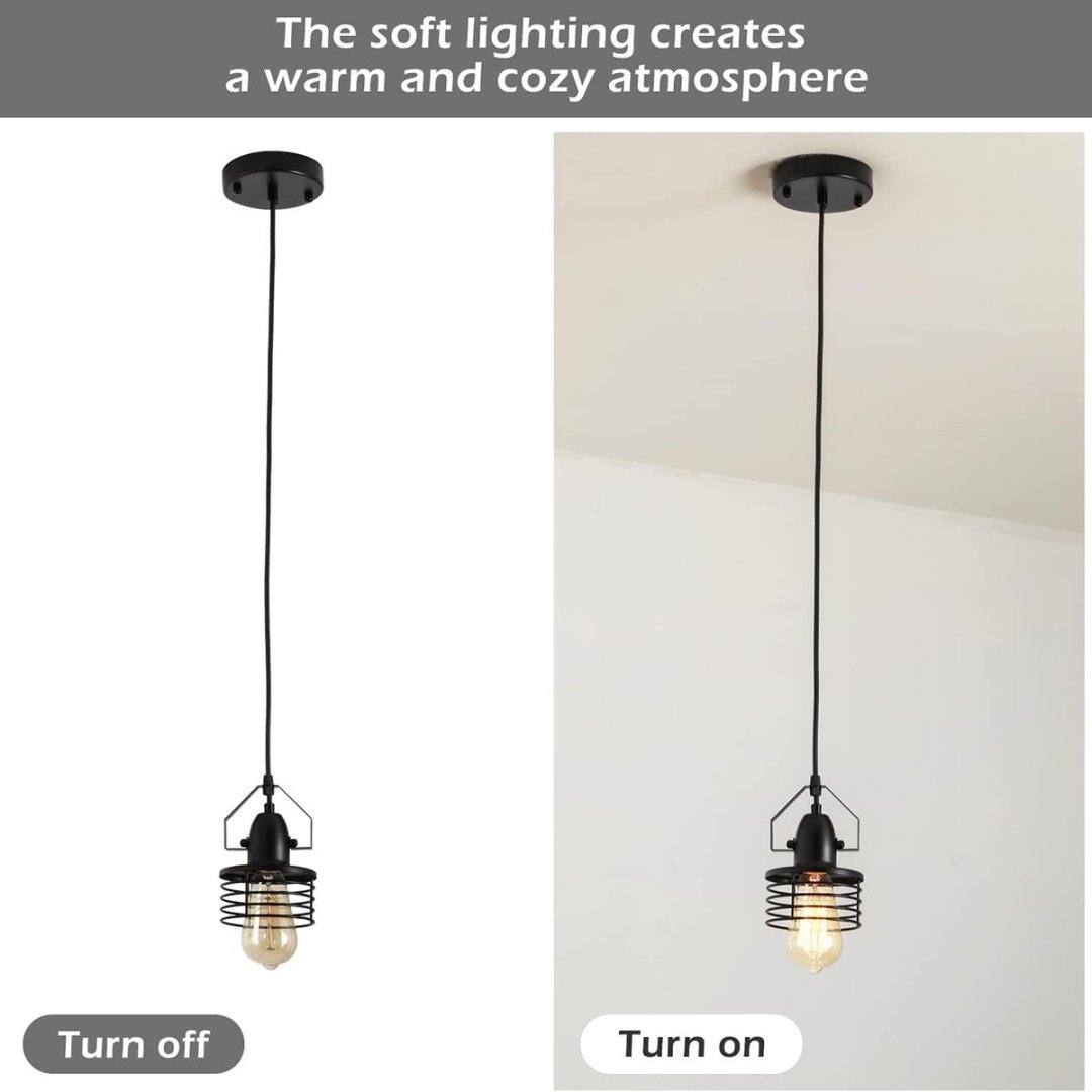Viva Veranda Collection: The Forge Noir Cage Pendant