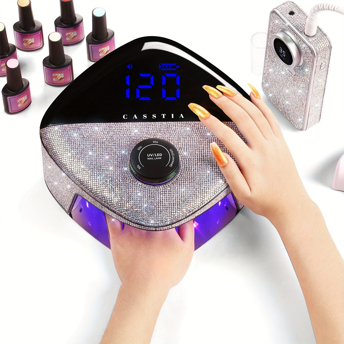 Rechargeable UV Lamp for Nails – Fast, Efficient Gel Curing & Stylish Design