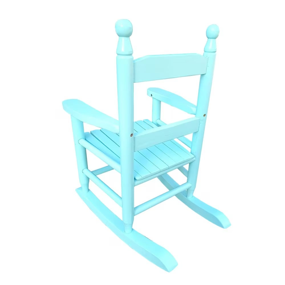 Viva Sprout Light Blue Children’s Rocking Oak Chair