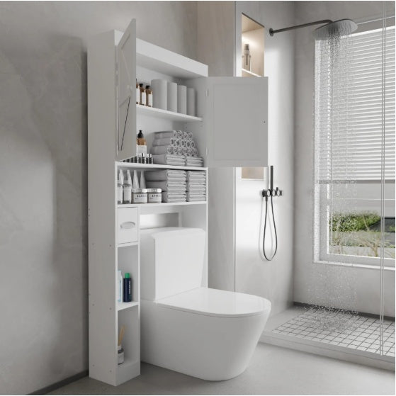 Viva Elite Farmhouse Bathroom Cabinet – The Future of Space-Saving Elegance