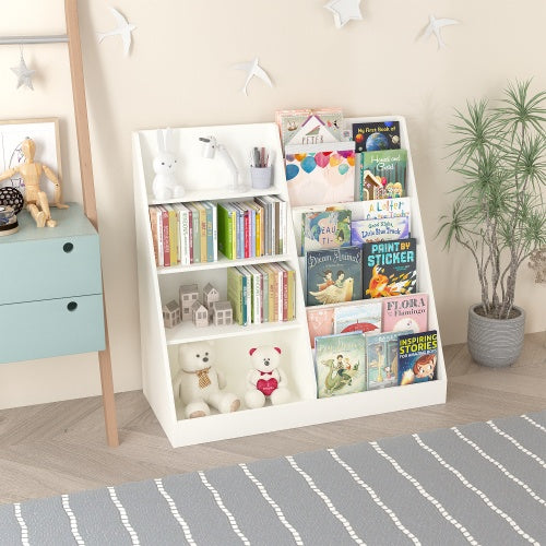 Viva Sprout 4-Tier Children’s Bookcase & Toy Storage Organizer