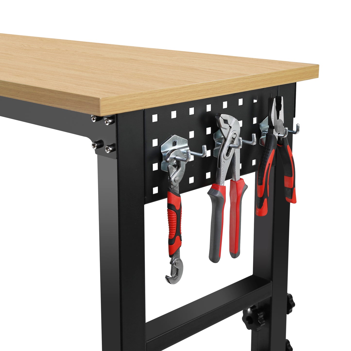 Metal Wooden Workbench