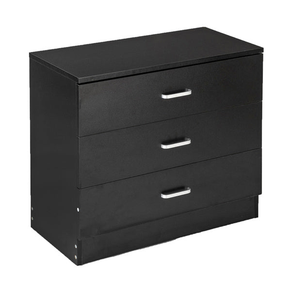Viva Noire Bedside Table – Black Elegance for Modern Nights
