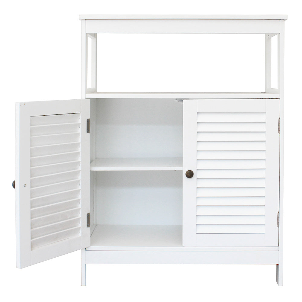 Two-Door Storage Cabinet – Elegant & Versatile Organization