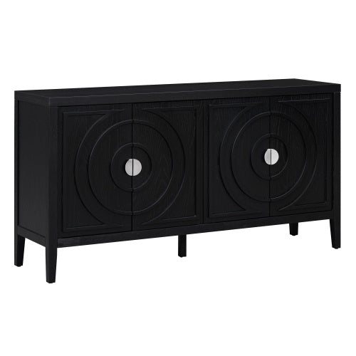 Viva Recessed Round Luxe Sideboard