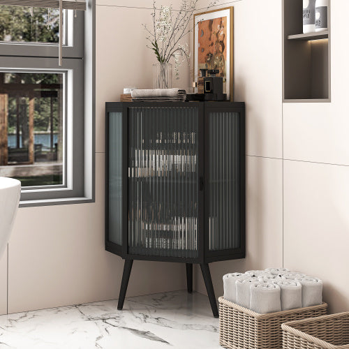 Viva Axis Duo Collection: The Atlas Conical Display Cabinet