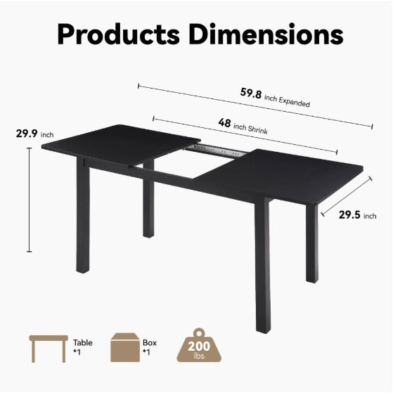 Viva Smart Extendable Dining Table
