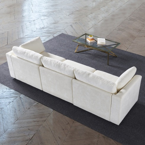 Viva Astrid Modular Sofa in Grey Chenille