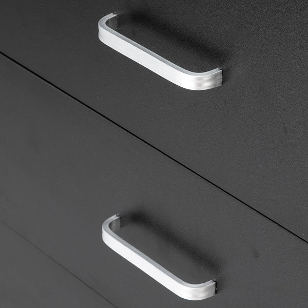 Viva Noire Bedside Table – Black Elegance for Modern Nights