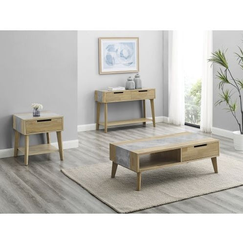 Viva Elite Calgary Sintered Stone Side Table – The Future of Architectural Accent Furniture