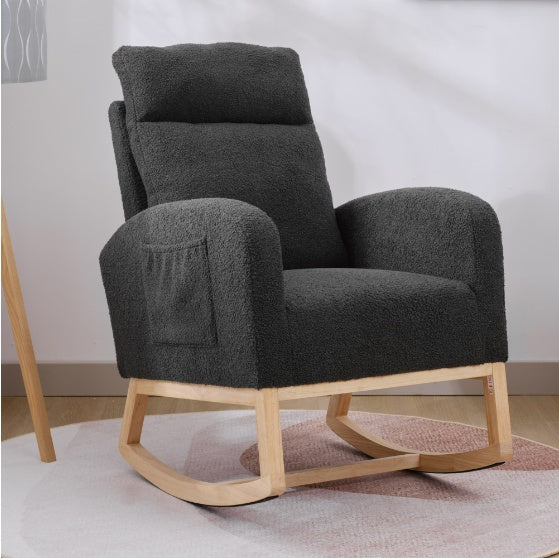 Viva Atelier Élan High Back Modern Rocking Armchair