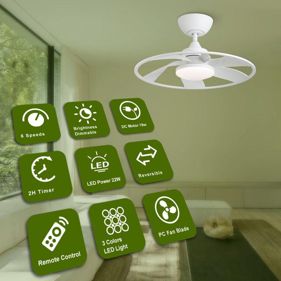 Viva Elite Light Pro Smart Ceiling Fan – The Future of Ambient Climate Architecture