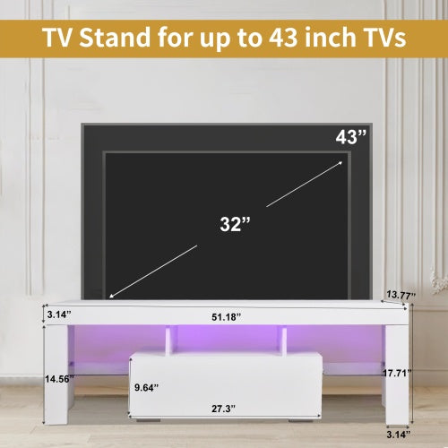 Viva Elite 43-Inch LED TV Stand – Where Compact Meets Sophisticated