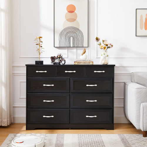 Viva Elite Smart 9-Drawer Console with Sliding Barn Door - The Future of Urban Elegance