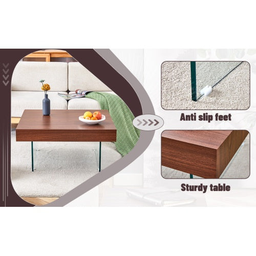 Viva Elite Walnut Marcel Coffee Table – The Future of Minimalist Luxury