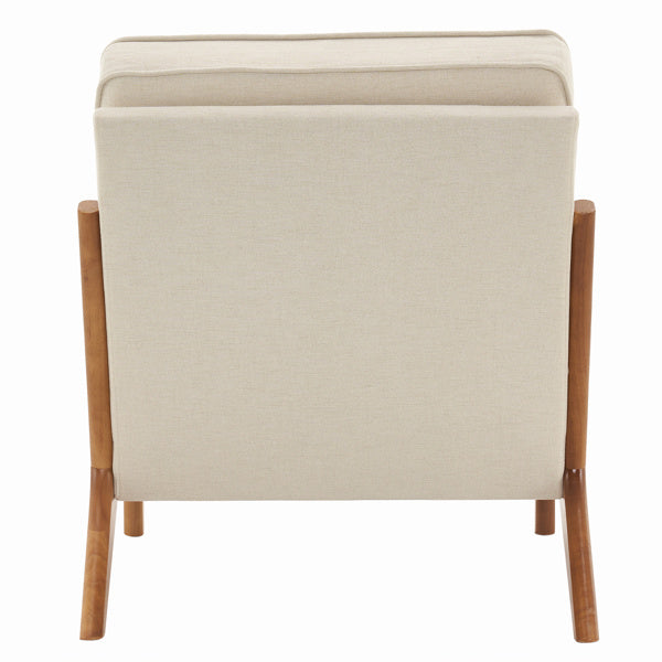 Viva Modern Living Collection: Oslo Oak Lounge Chair