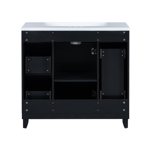 🛁 Viva Élan™ 36" Black Bathroom Vanity – The Heart of a Luxurious Bathroom