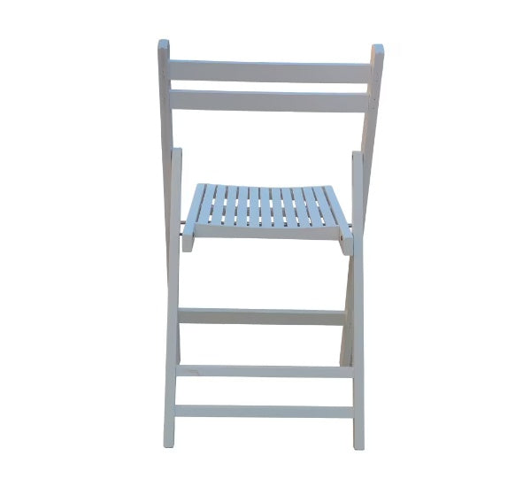 Viva Solara Slatted Wood Folding Event Chairs