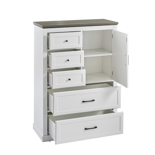 Viva Elite Farmhouse 5-Drawer Dresser - The Future of Bedroom Storage Design