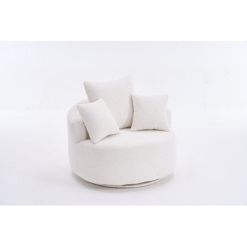 Luxury Swivel Compression Chair – Elegant & Comfortable Seating for Home & Office