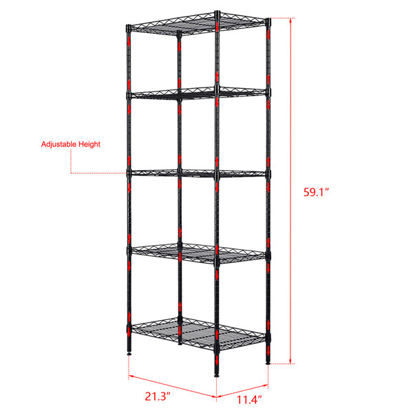 Viva Nova Combination Metal Household Shelves
